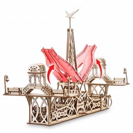 DREVENÝ 3D PUZZLE PREMIUM POHYBLIVÝ MOST DREVENÝ 3D PUZZLE PREMIUM POHYBLIVÝ MOST