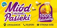 Reklamný pútač - Predaj medu 2x1m - INZERCIA Reklamný pútač - Predaj medu 2x1m - INZERCIA