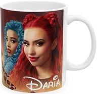 Hrnček s nápisom Descendants Rise of Red Descendants Rebellion Mal Evie Hrnček s nápisom Descendants Rise of Red Descendants Rebellion Mal Evie