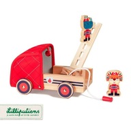 Drevené hasičské auto, nosorožec Marius (Lilliputiens) Drevené hasičské auto, nosorožec Marius (Lilliputiens)