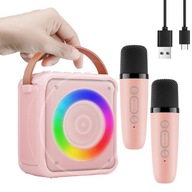 KARAOKE BLUETOOTH MIKROFÓNOVÝ REPRODUKTOR PRE DETI 5 REŽIMOV OSVETLENIA KARAOKE BLUETOOTH MIKROFÓNOVÝ REPRODUKTOR PRE DETI 5 REŽIMOV OSVETLENIA