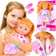 BÁBIKA ZLATÉ VLASY 26 cm DLHÉ VLASY Na česanie BÁBIKA ZLATÉ VLASY 26 cm DLHÉ VLASY Na česanie
