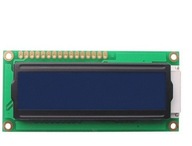 LCD displej 1602 HD44780 2X16 modrý Arduino