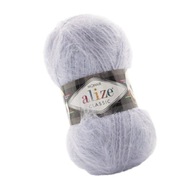 Alize Mohair Classic 224 jemne fialovo sivá Alize Mohair Classic 224 jemne fialovo sivá