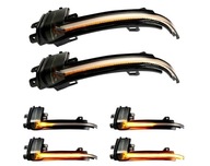 Dynamické ukazovatele pre Audi A3 8P Lift spätné zrkadlá Dynamické ukazovatele pre Audi A3 8P Lift spätné zrkadlá