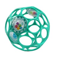 OBALL Lopta s hrkálkou 10 cm, mätová 0m+ OBALL Lopta s hrkálkou 10 cm, mätová 0m+
