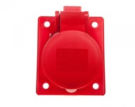 Panelová zásuvka 16A 4P 400V /70x85/ IP44 TWIST Panelová zásuvka 16A 4P 400V /70x85/ IP44 TWIST