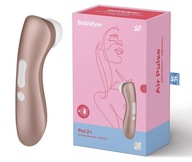 Vzduchový stimulátor klitorisu SATSFYER Pro 2+ Svetlo zlatý