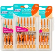 3x TEPE EASY PICK XS/S ORANŽOVÉ PÁRKY 60 ks 3x TEPE EASY PICK XS/S ORANŽOVÉ PÁRKY 60 ks