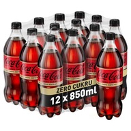 Coca Cola Zero bezkofeínový nápoj 850 ml x 12 set
