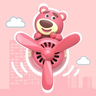 Osviežovač vzduchu do auta Difuzér do auta Strawberry Bear Pil Osviežovač vzduchu do auta Difuzér do auta Strawberry Bear Pil