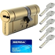 GERDA PRO SYSTEM X 30/40 70 mm cylindrická vložka do zámku dverí SCHVÁLENÁ GERDA PRO SYSTEM X 30/40 70 mm cylindrická vložka do zámku dverí SCHVÁLENÁ