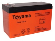 Batéria Toyama NPC 9 12V 9 Ah Deep Cycle AGM Batéria Toyama NPC 9 12V 9 Ah Deep Cycle AGM