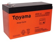 Gélová batéria Toyama NPC 9 12V 9 Ah Deep Cycle
