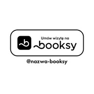 Nálepka na okno Dohodnite si stretnutie pre Booksy 30X15cm Nálepka na okno Dohodnite si stretnutie pre Booksy 30X15cm