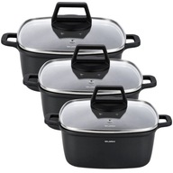SÚPRAVA HRNCOV FLORINA CHEF 20/24/28 CM Štvorc SÚPRAVA HRNCOV FLORINA CHEF 20/24/28 CM Štvorc