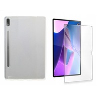 Jelly Case pre Lenovo Tab P12 Pro 12.6 TB-Q706 číry a GLASS Jelly Case pre Lenovo Tab P12 Pro 12.6 TB-Q706 číry a GLASS