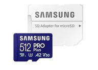 Pamäťová karta MicroSD PRO+ MD-MD512SA/EU + adaptér