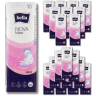 Bella Nova Maxi hygienické vložky s krídelkami (10 kusov) x 20 balení Bella Nova Maxi hygienické vložky s krídelkami (10 kusov) x 20 balení