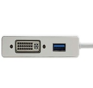 Prevodník 4 v 1 USB typu C na VGA / DVI 4K / HDMI / USB