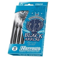 Harrows Black Arrow Steeltip šípky HS-TNK-000013143 19 g