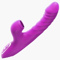 Sací vibračný sex masturbátor METOY Massagers Sací vibračný sex masturbátor METOY Massagers