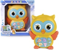Hudobná hračka Owl E-edu svetelný zvuk
