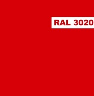 Polyuretánová farba na nábytok RAL 3020 polomatná + tvrdená Polyuretánová farba na nábytok RAL 3020 polomatná + tvrdená