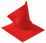 Červený papierový obrúsok 38x38 cm 50 ks