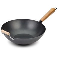 Oceľový ASIAN WOK, hlboká panvica, 32 cm