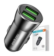 ROCK| Malá, výkonná nabíjačka do auta 2 USB 2.4A