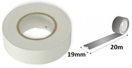 PVC izolačná páska 19mm/20m dlhá biela PVC izolačná páska 19mm/20m dlhá biela