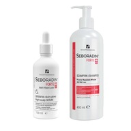 Seboradin FORTE sada šampón proti vypadávaniu vlasov 400ml + sérum 100ml Seboradin FORTE sada šampón proti vypadávaniu vlasov 400ml + sérum 100ml