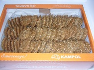 Krehké pečivo so slnečnicovými semienkami sa zmestí 3 kg Kampol