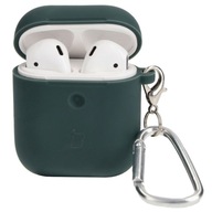 Silikónové puzdro na slúchadlá Bizon pre AirPods 1/2, puzdro, vložka, puzdro Silikónové puzdro na slúchadlá Bizon pre AirPods 1/2, puzdro, vložka, puzdro