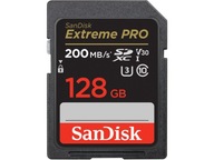Pamäťová karta SANDISK Extreme PRO SDXC 128GB