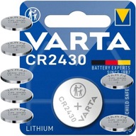 7x VARTA Lítiová gombíková batéria 7 kusov Lítiová CR2430 3V 7x VARTA Lítiová gombíková batéria 7 kusov Lítiová CR2430 3V