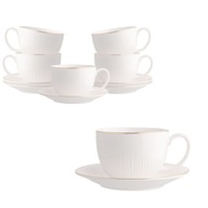 Porcelánové šálky set Altom Design Alessia Złota Linia 250 ml 6 ks Porcelánové šálky set Altom Design Alessia Złota Linia 250 ml 6 ks