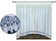 SOBOLÁ BIELA PRIPRAVENÁ ZÁCLONA S ČIPKOU 600x150 HLAS SOBOLÁ BIELA PRIPRAVENÁ ZÁCLONA S ČIPKOU 600x150 HLAS