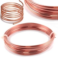 Mäkký modelovací medený drôt 3 mm - 20 m Mäkký modelovací medený drôt 3 mm - 20 m