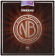 Struny pre akustickú gitaru D'ADDARIO NB1152 11-52 Struny pre akustickú gitaru D'ADDARIO NB1152 11-52