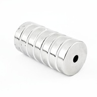 NEODYMOVÝ PRSTEŇOVÝ MAGNET 20x4,2x5 N38 SADA 7 KS NEODYMOVÝ PRSTEŇOVÝ MAGNET 20x4,2x5 N38 SADA 7 KS
