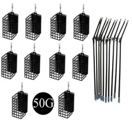 SET 10x KOŠÍK NA NÁVNADY 50g + 10 ZMLENÝCH TRUB SET 10x KOŠÍK NA NÁVNADY 50g + 10 ZMLENÝCH TRUB