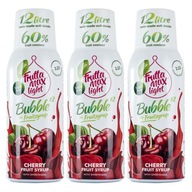 Fruttamax sirupová sada: 3x Cherry Light, 500 ml.. Fruttamax sirupová sada: 3x Cherry Light, 500 ml..