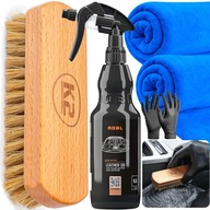 ADBL Leather QD - LEATHER CLEANER PROTECTS 0,5L + K2 BRUSH ADBL Leather QD - LEATHER CLEANER PROTECTS 0,5L + K2 BRUSH