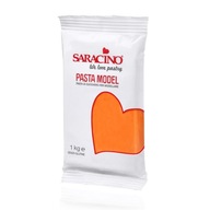 Cukrová pasta na figúrky Saracino Pasta Model, oranžová, 1kg Cukrová pasta na figúrky Saracino Pasta Model, oranžová, 1kg