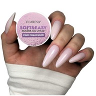 Claresa Soft&Easy Builder Pink Champagne gél na stavbu nechtov 45 g Claresa Soft&Easy Builder Pink Champagne gél na stavbu nechtov 45 g