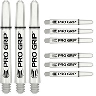 Target Pro Grip Short White shafty Biela sada 9 ks. Target Pro Grip Short White shafty Biela sada 9 ks.