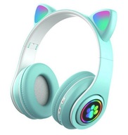 RÁDIO SLÚCHADLÁ BLUETOOTH LED CAT EARS RÁDIO SLÚCHADLÁ BLUETOOTH LED CAT EARS