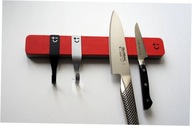*Magnetický pásik pre SILIKÓNOVÉ nože Bisbell červenej farby